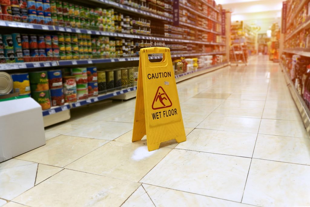 Slips, Trips & Falls solicitors Glasgow - supermarkets, shops and shopping centres