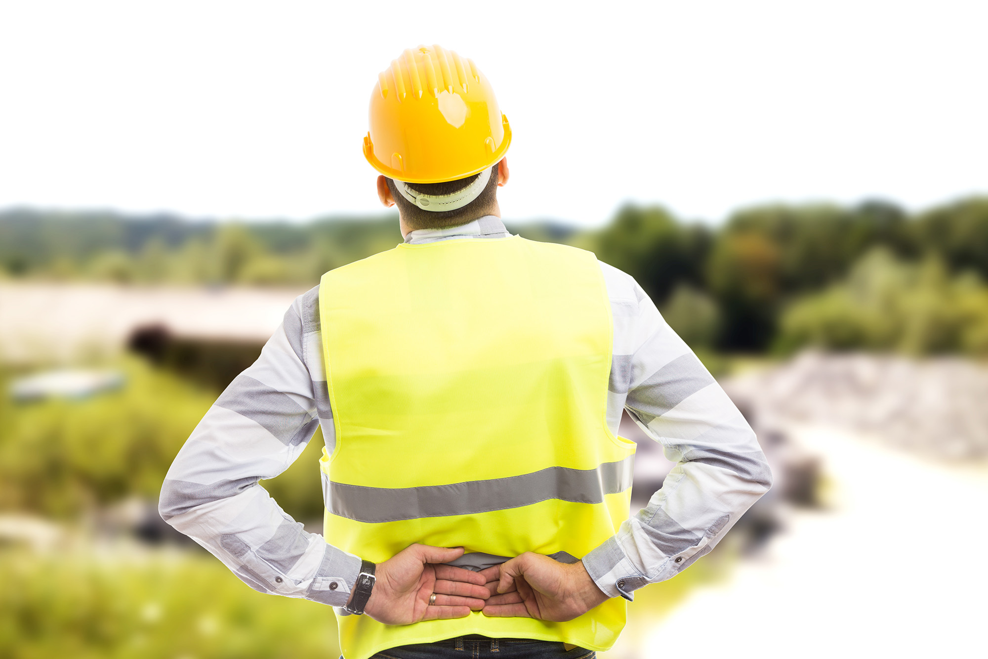 Injured construction worker - work accident compensation solicitors Glasgow